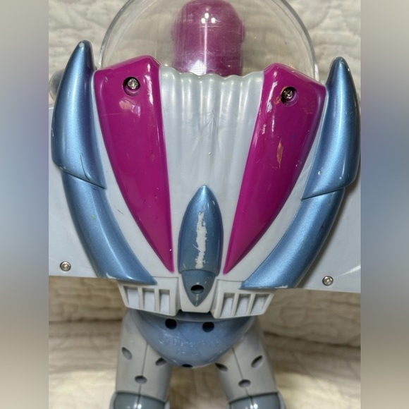 TOY STORY 1999 BUZZ LIGHTYEAR 12" DISNEY PIXAR ACTION FIGURE BLUE GRAY Working - Picture 8 of 14